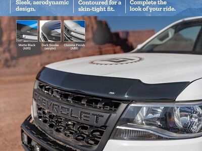 Aeroskin Hood Protector 2010-2015 CX-9. Chrome