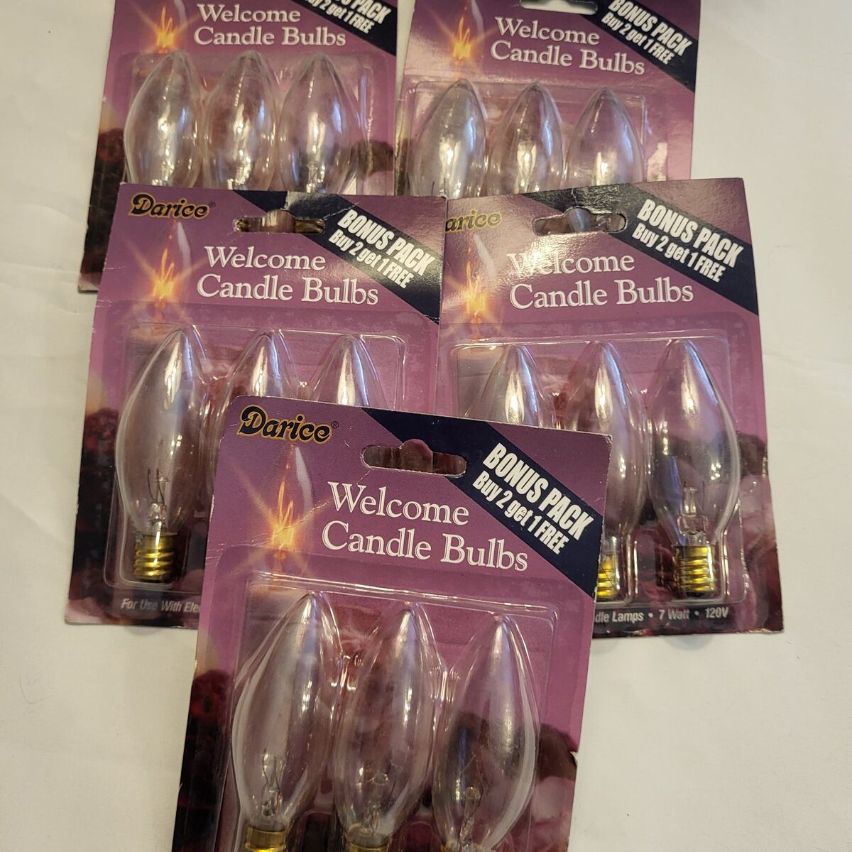 Set of Clear Light bulbs