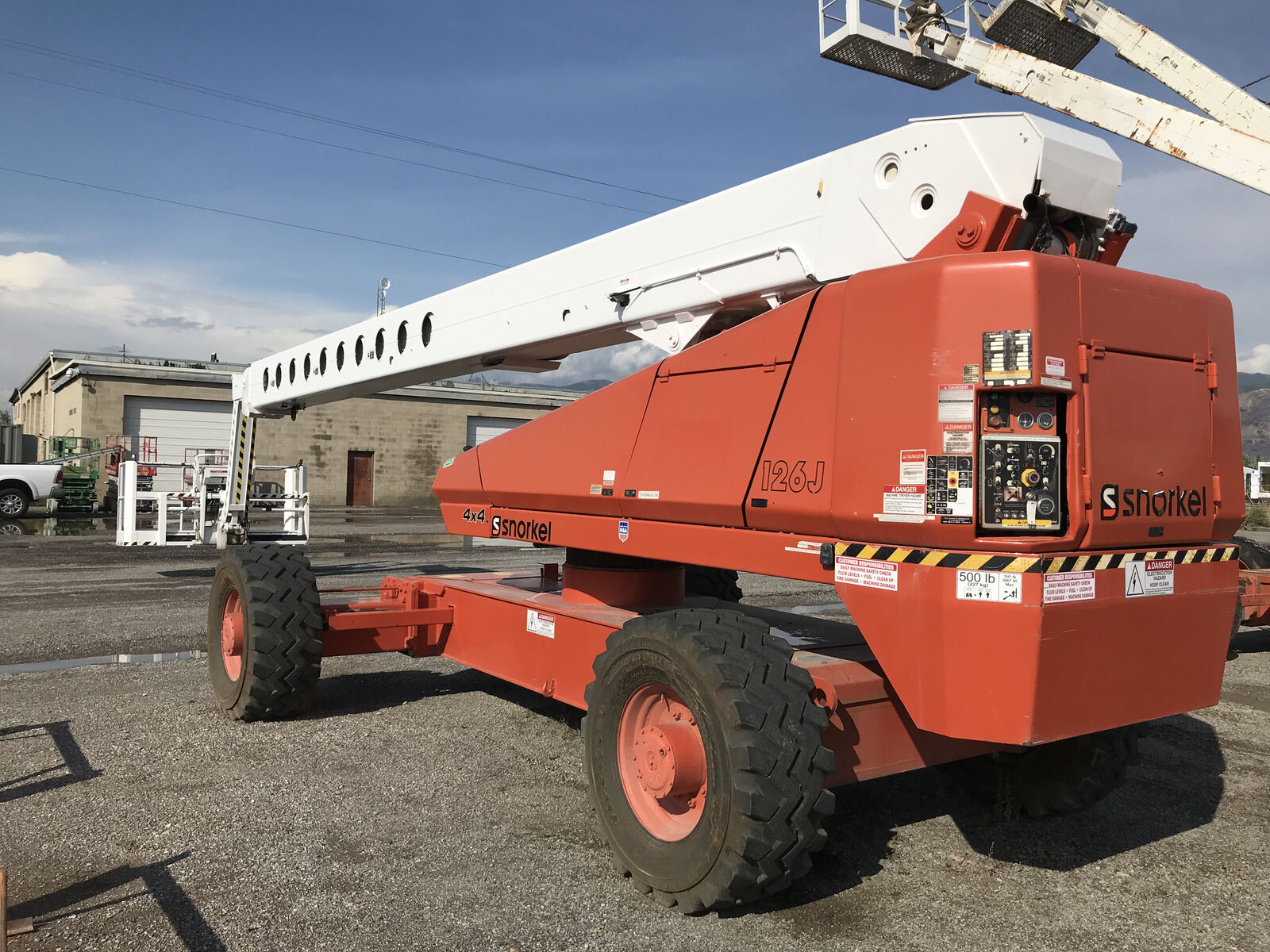 Snorkel 120 or 126 Ft. Telescopic Boom Lift For Rent!