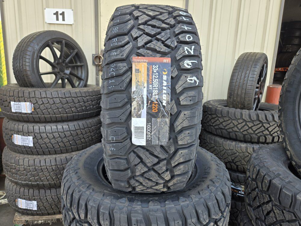 SET 33X12.50R18LT SAILUN TERRAMAX RT
