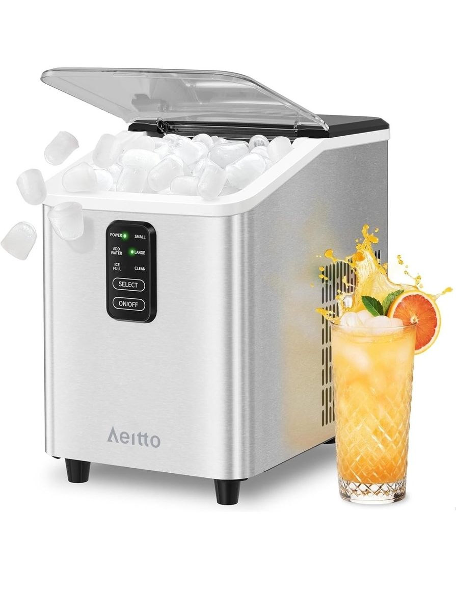 Aeitto Ice Maker Countertop 26lbs/24H, Ice Machine