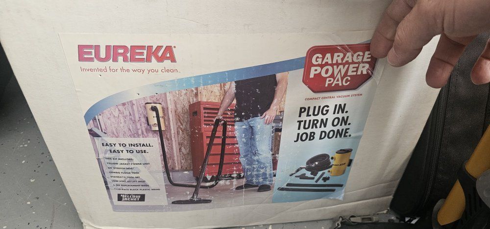 New Opened Box Eureka Garage Power Pac compact c