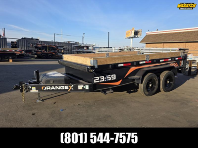 2026 Orange X 7X14 Special Edition 14K Dump Trailer