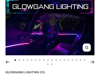 Glowgang Flow Series 22pc Ambient Kit Interior Car Lighting