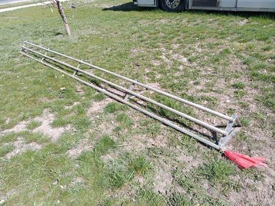 Extra-Long Overhead Metal Shelf