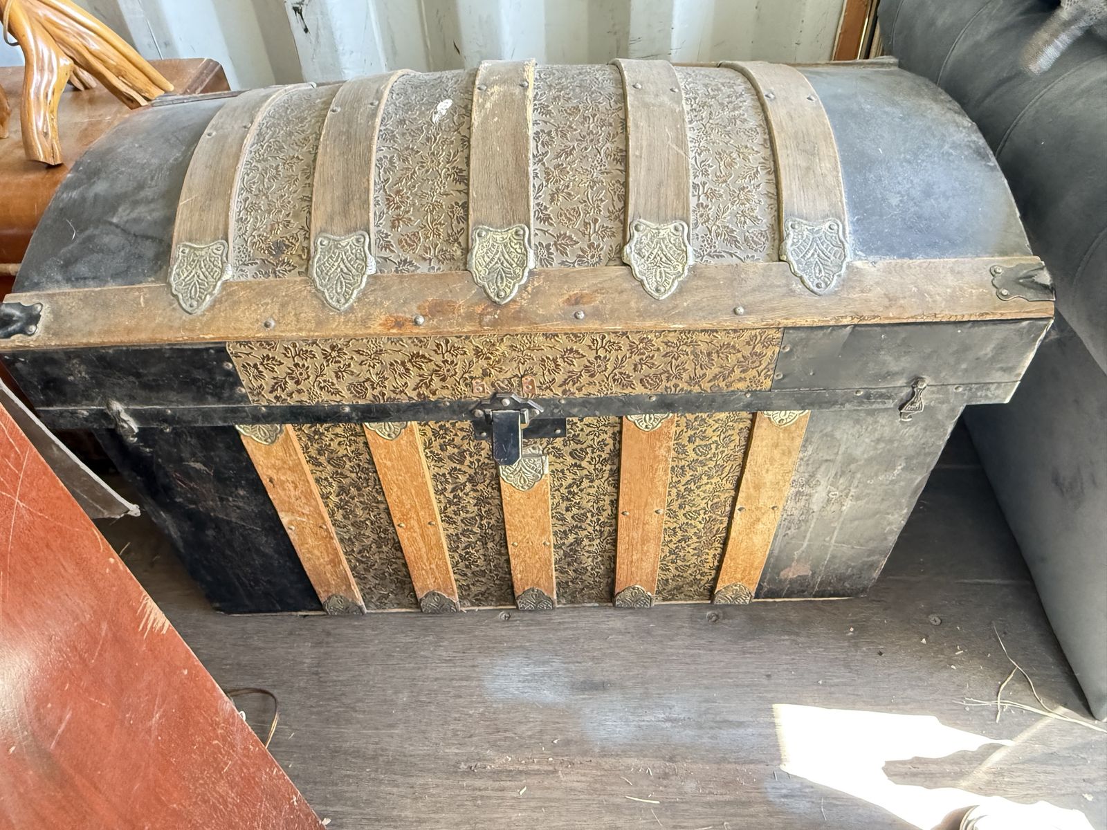 Victorian Era Steam Trunk