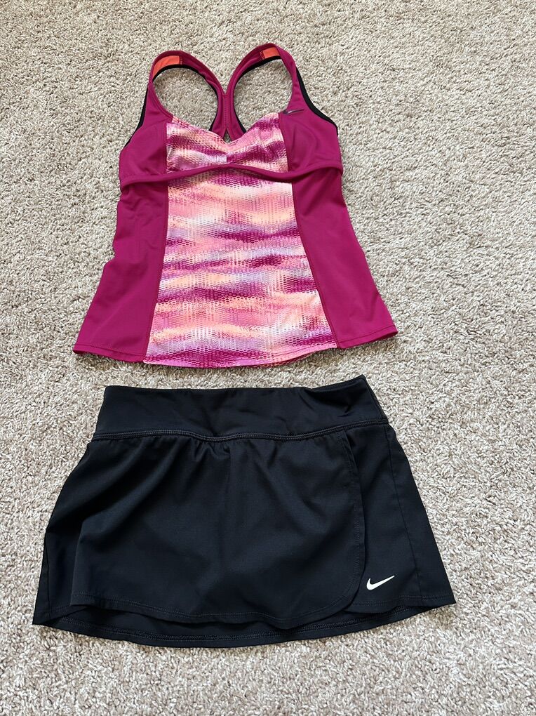 Nike Two Piece Swimsuit Size Small