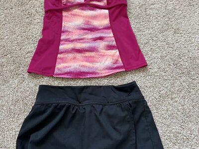 Nike Two Piece Swimsuit Size Small