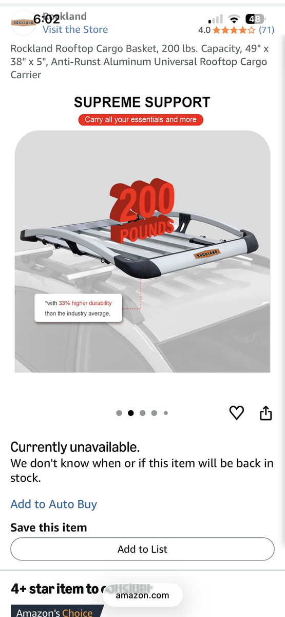 Roof rack