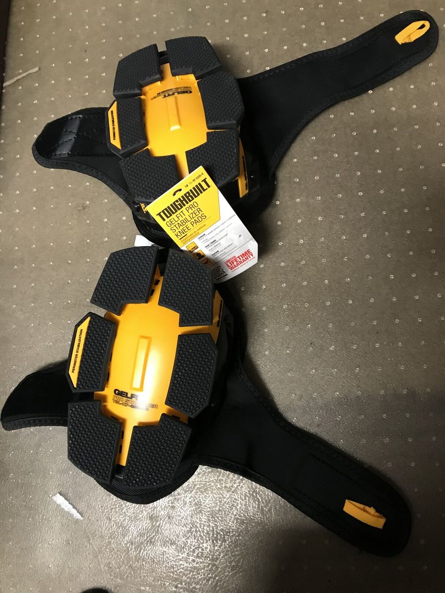 Tough built gel fit pro stabilizer kneepads new with tags