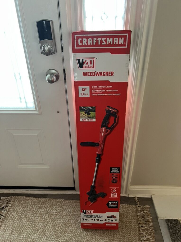 Brand New Craftsman 20V Weed Whacker