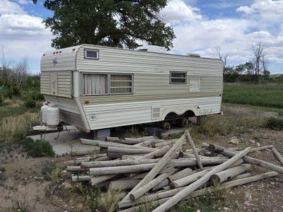 Vintage 70s Terry traveler camper trailer