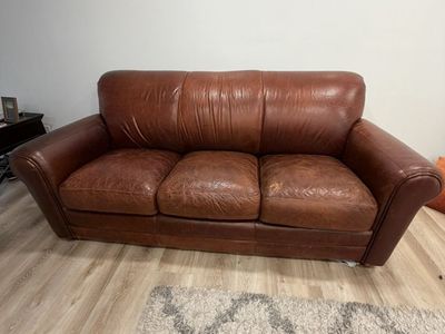 Leather Couch $180