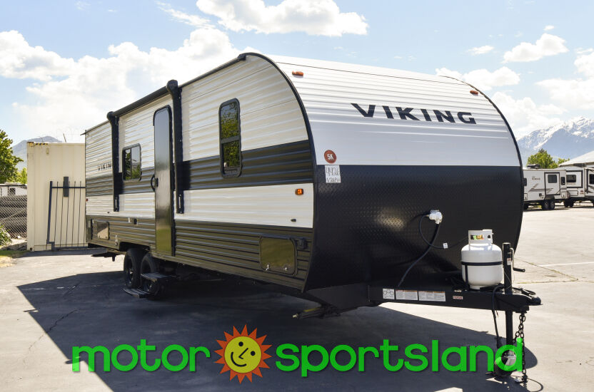 2024 Forest River Viking 26BH Bunkhouse Bunks Bunk House Kitchen Island