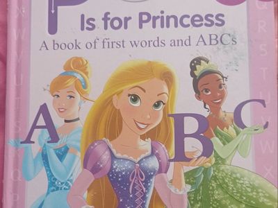 P IS FOR PRINCESS HARD COVER BOOK!