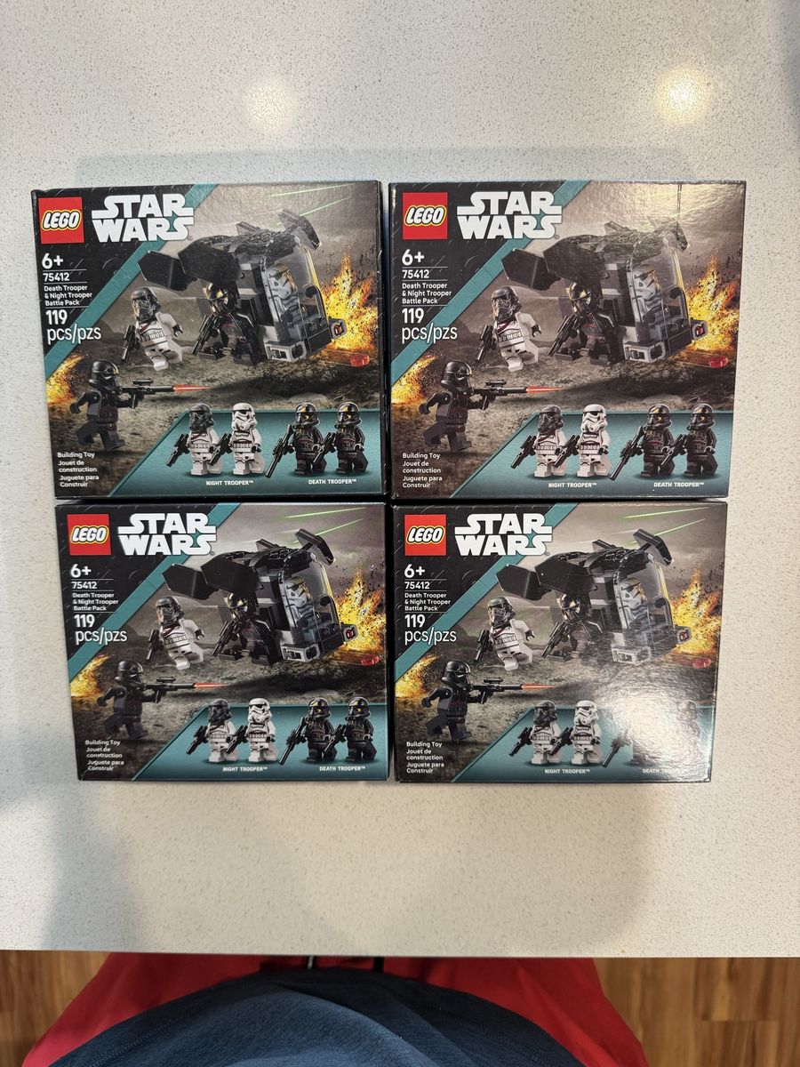 LEGO Star Wars 75412 Death Trooper & Night Trooper Battle Pack (Set of 4, New)