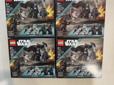 LEGO Star Wars 75412 Death Trooper & Night Trooper Battle Pack (Set of 4, New)