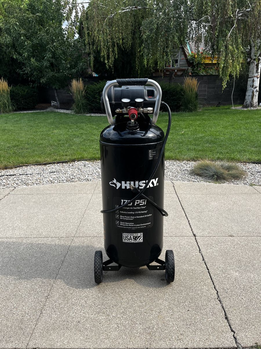 Husky C201H 20-Gallon Air Compressor — $225 OBO