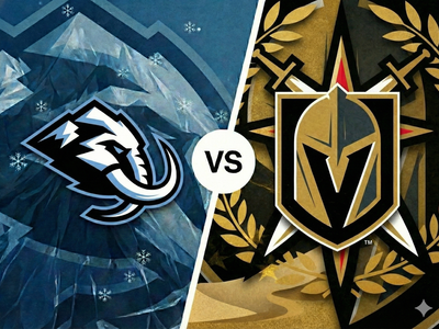 Vegas Golden Knights at Mammoth Front Row Center Ice Upper Bowl Home Game 3