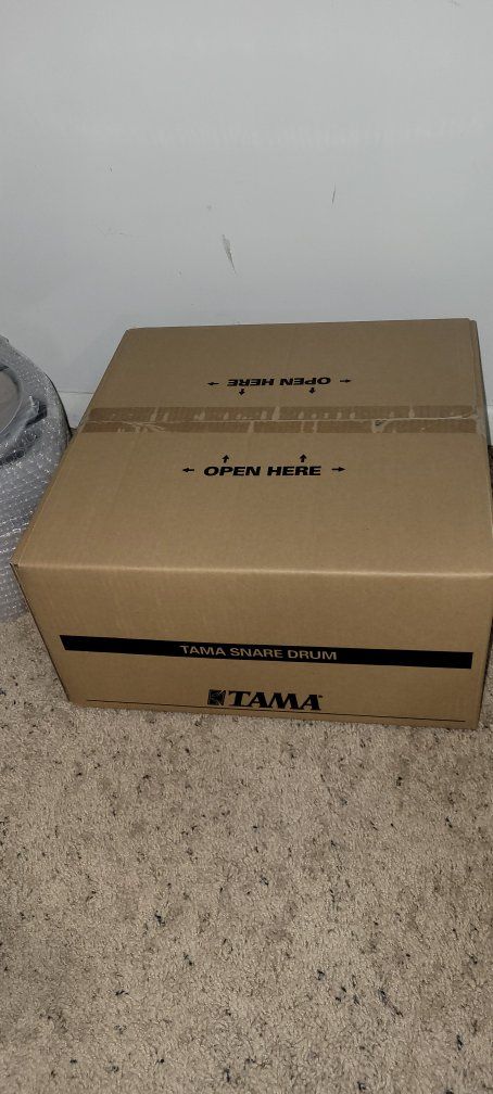 New Tama superstar classic snare, tom & floor tom