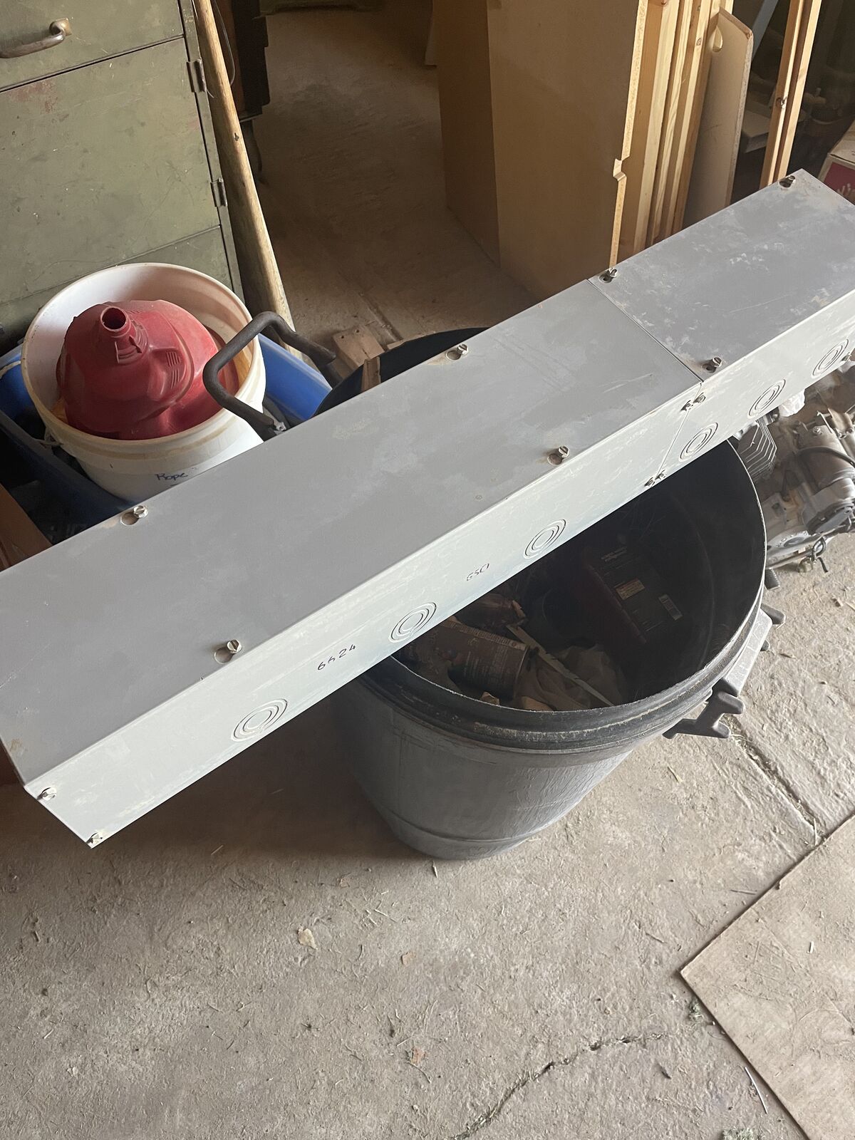 electrical gutter box 6x6x36