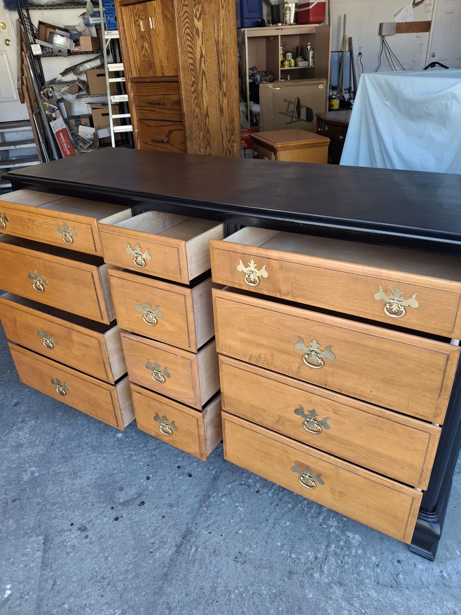hardwood 12 drawers contemporary dresser