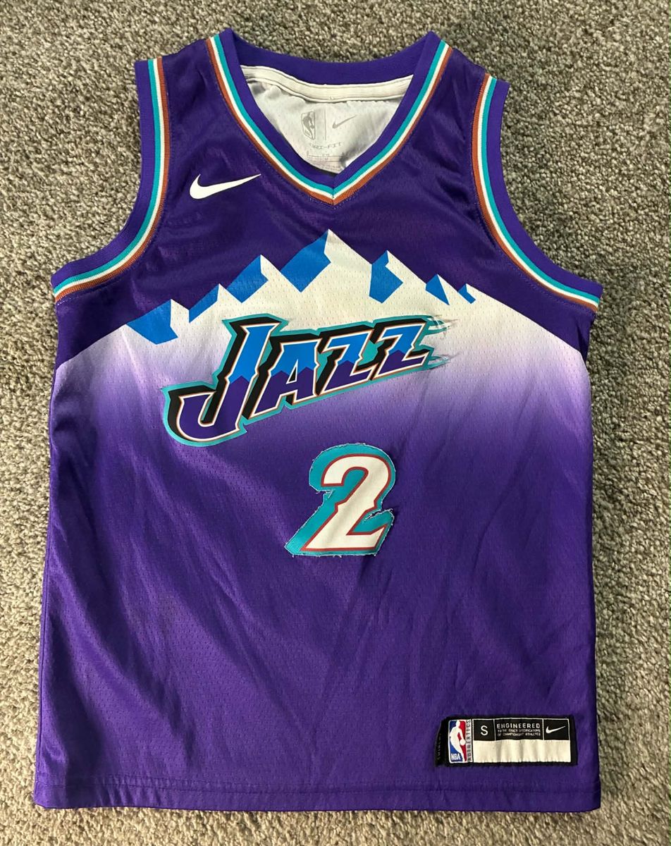 Authentic Nike Collin Sexton #2 Utah Jazz City Edition Swingman jersey Youth Small