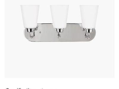 Generation Lighting 3-Light Vanity Fixture