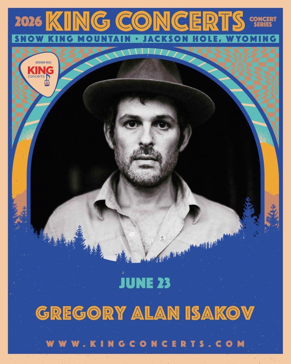 Gregory Alan Isakov - June 23 Jackson Hole 1 ticket