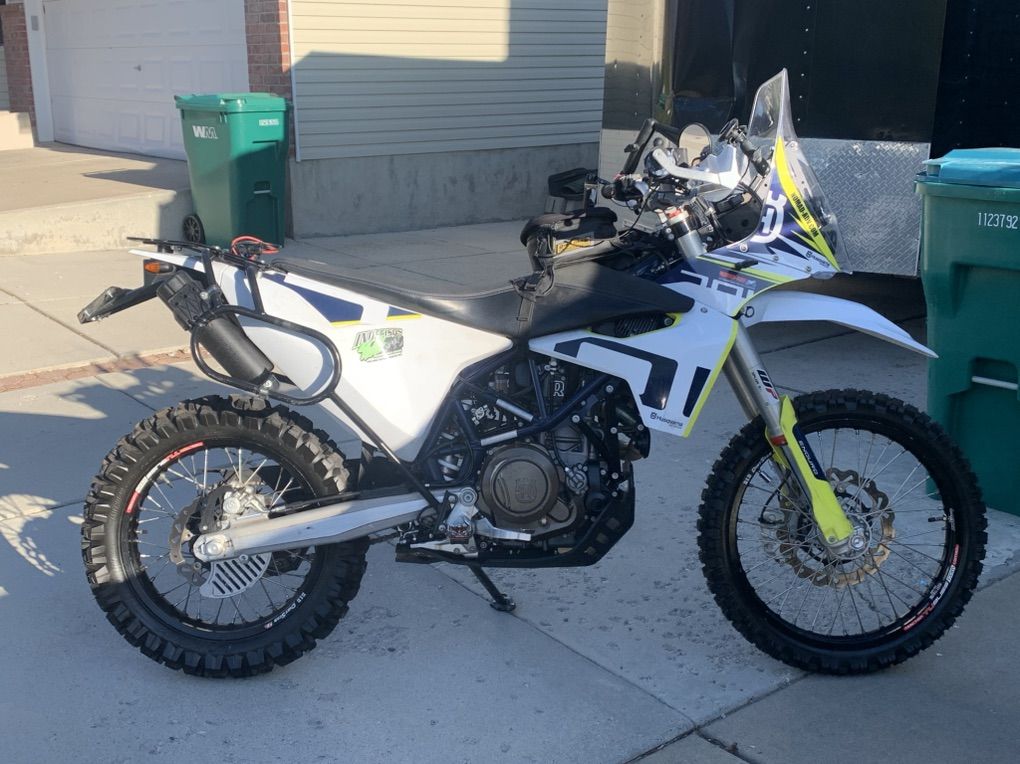 2020 Husqvarna 701 Enduro, FULL Adventure Setup!!