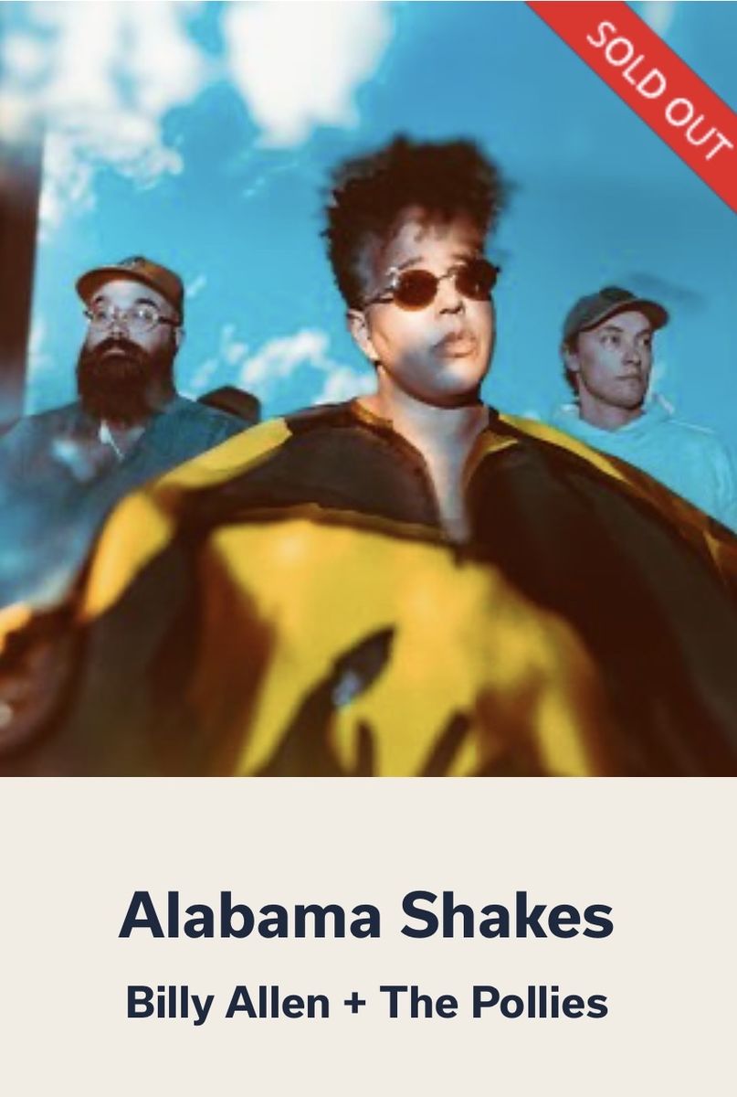 Two (2) Alabama Shakes Concert Tickets July 29 Red Butte - both for $155