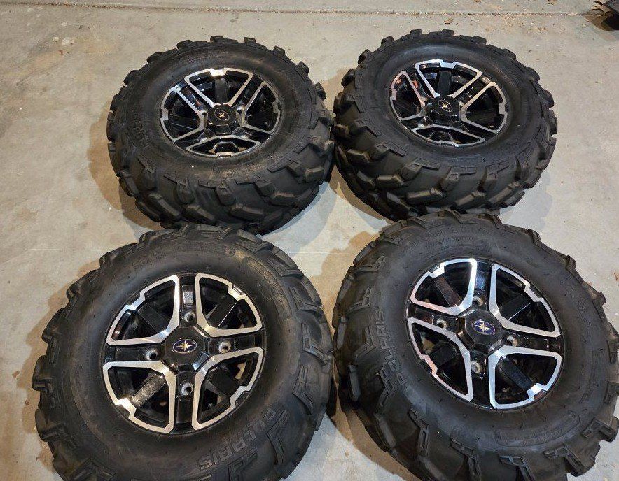 New Polaris Tires and Wheels off Ranger 4x156 bolt pattern, fit RZR, Ranger, General
