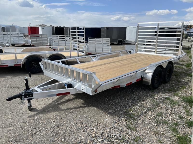 2026 Baughman Products 7X16 ASR with Front Ramps Aluminum ATV Utility Trailer