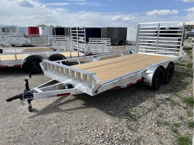 2026 Baughman Products 7X16 ASR with Front Ramps Aluminum ATV Utility Trailer