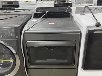 Whirlpool Ultimate Care Series Electric Dryer - Gray with Front Load