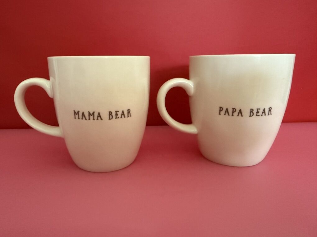 Mama Bear, Papa Bear Mug Set