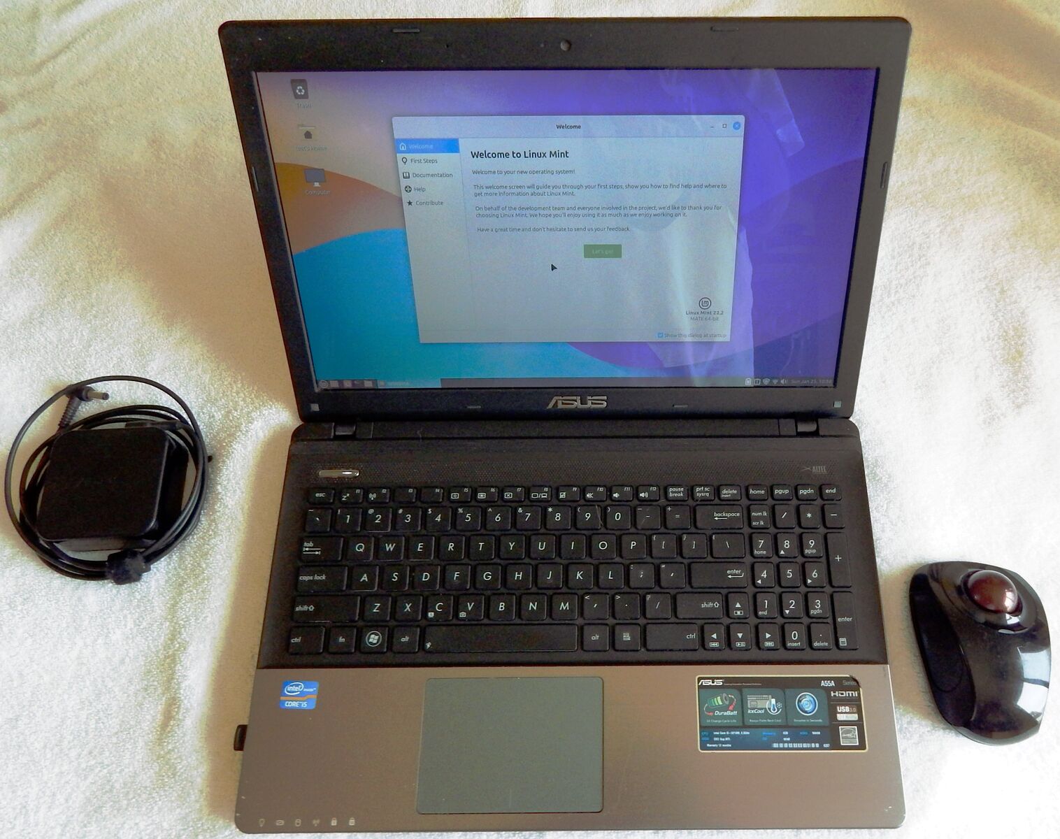 Asus A55A-TH51 Intel Core i5-3210M 2.5GHz 15.6in Laptop