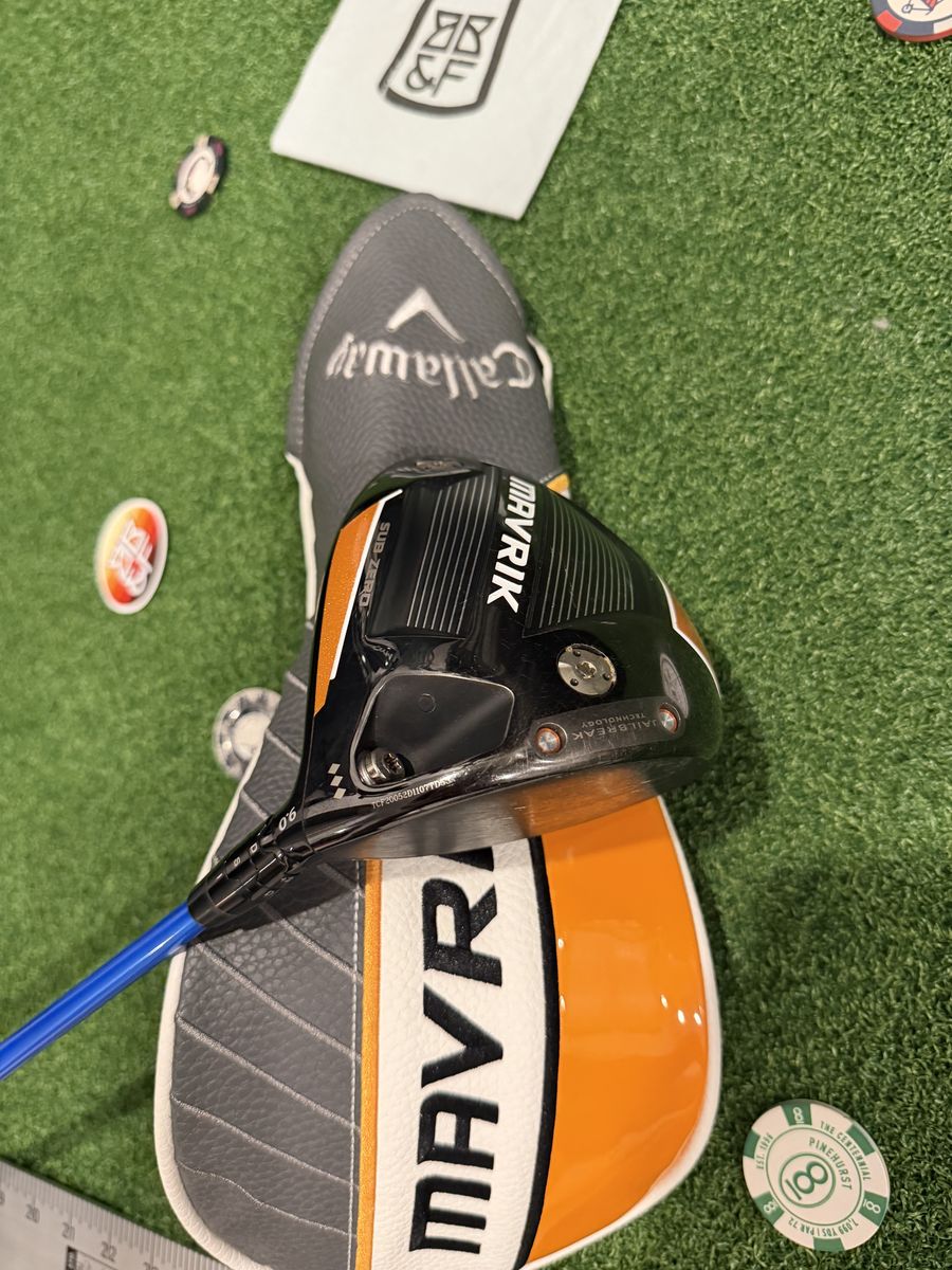 TC Tour Serial Callaway Mavrik Subzero TD 9* Driver Oban Devotion 04 65g Stiff