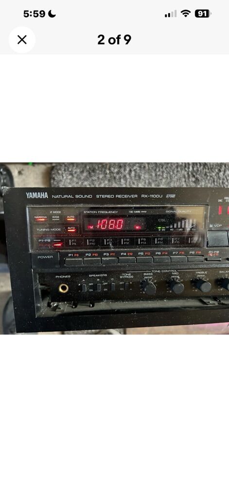 Yamaha RX-1100U Natural Sound Stereo Receiver