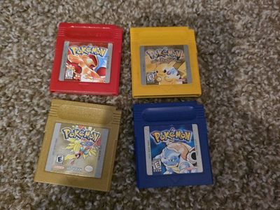 Pokemon Gameboy games Authentic