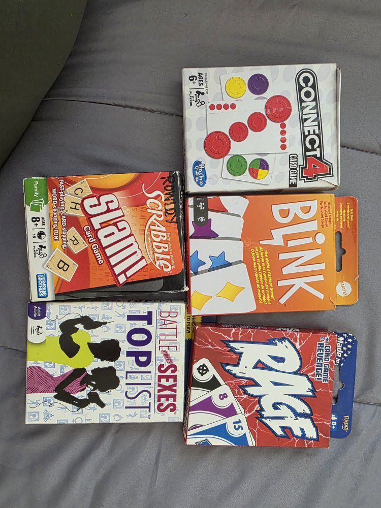 5 fun family card games. 