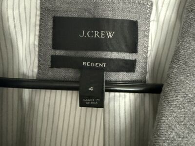 J Crew Slim Fit Gray Jacket
