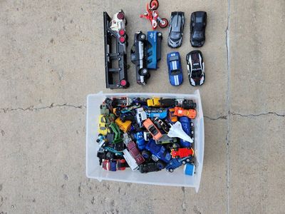 Tons of Matchbox Cars and Trucks