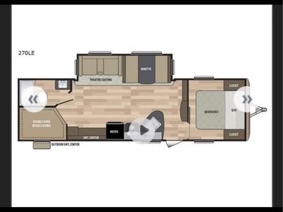 2018 Springdale trailer with bunks