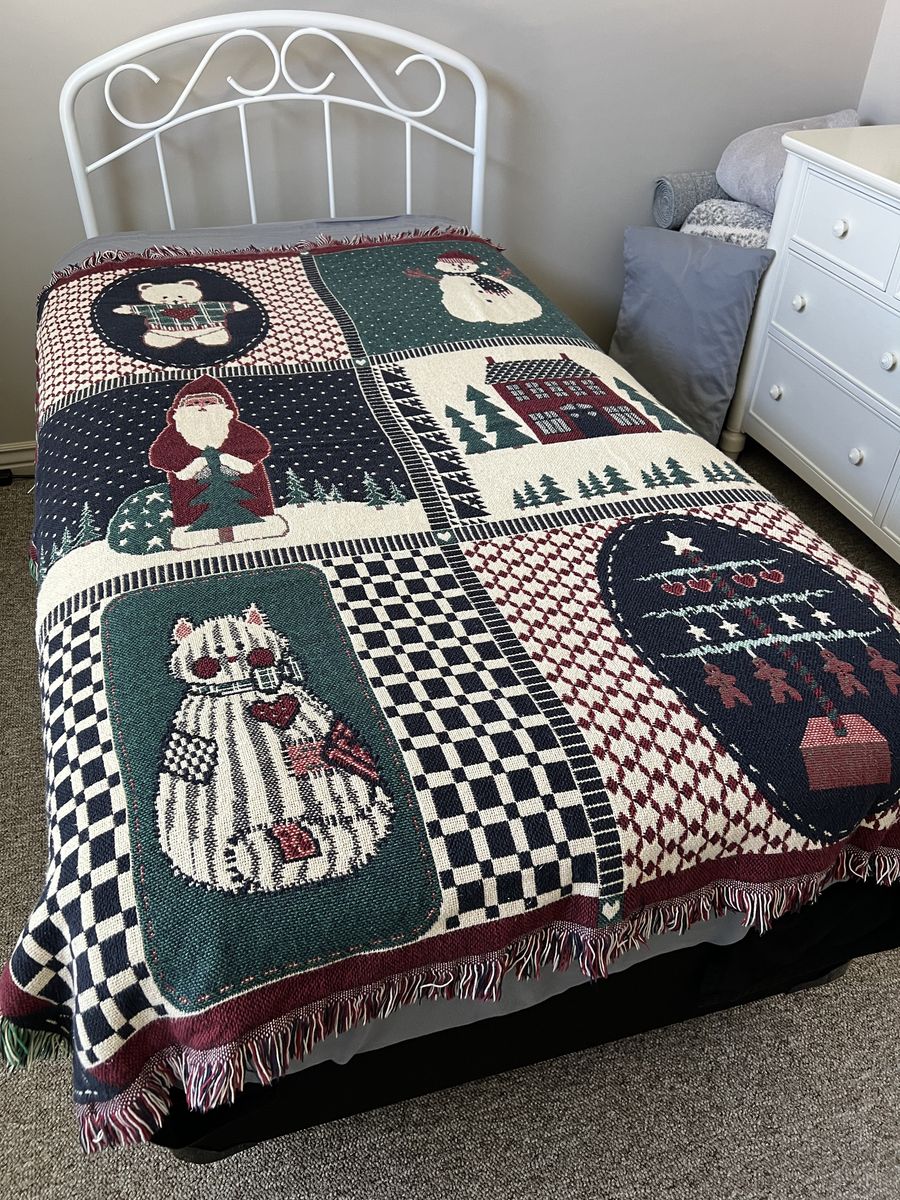Two Different Twin Blankets