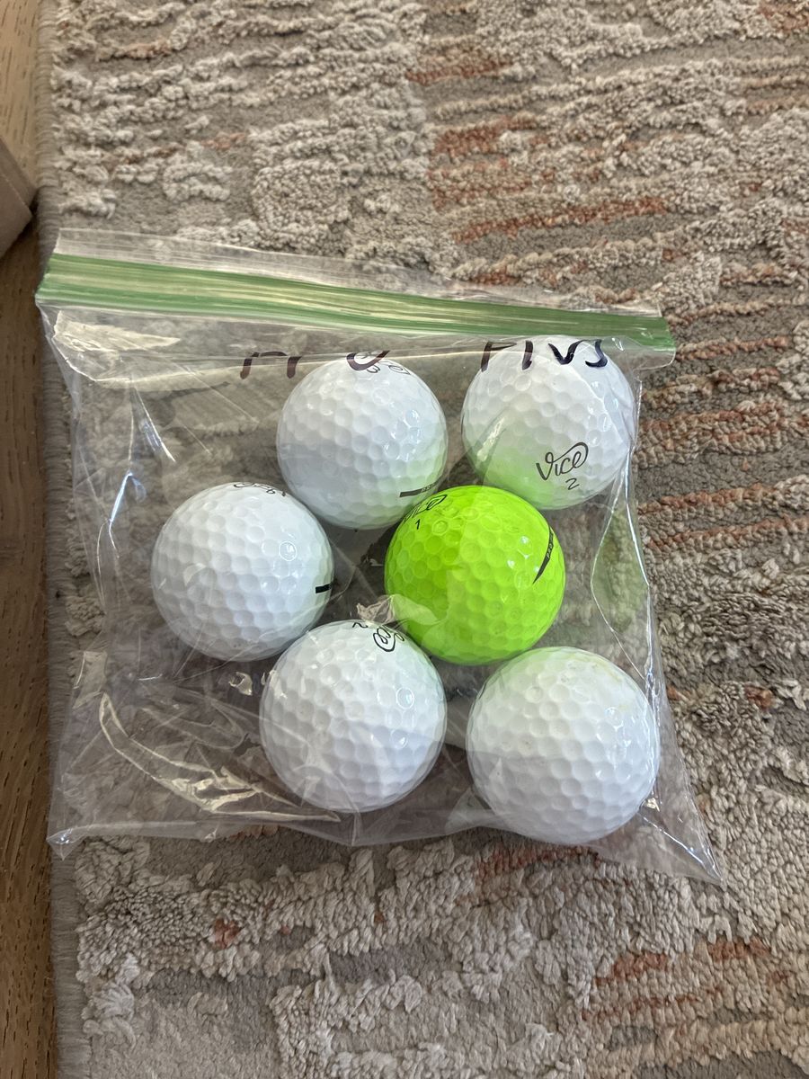 6 vice pro plus golf balls