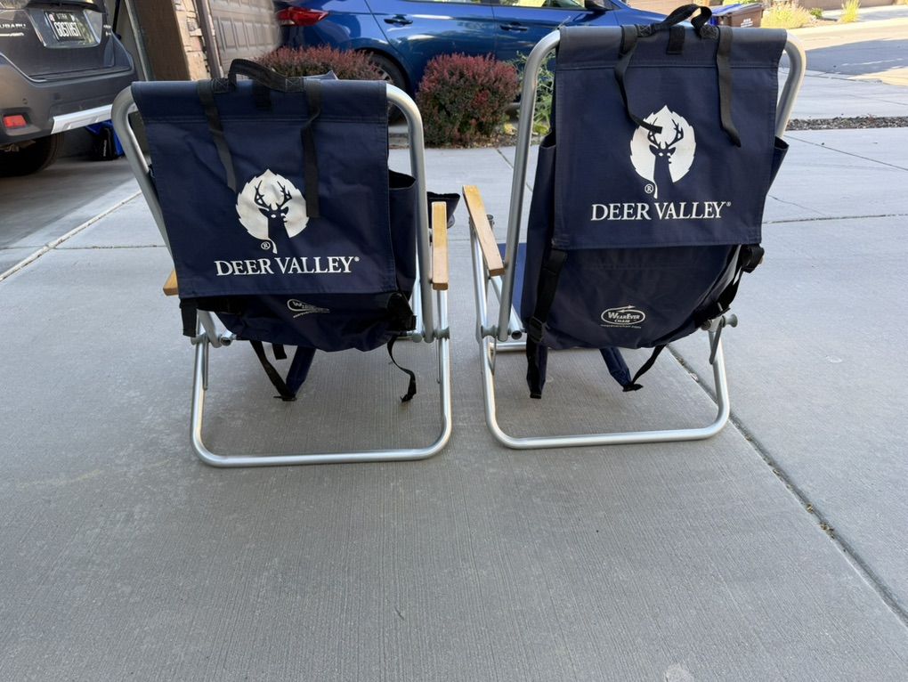 Deer Valley Beach Lawn Chairs (2)