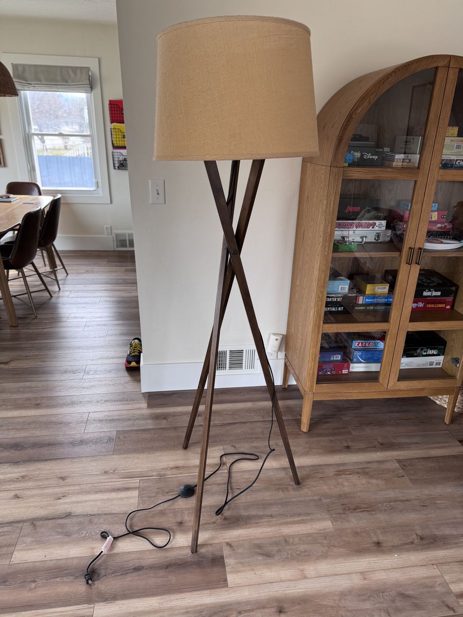 World Market Tripod Lamp