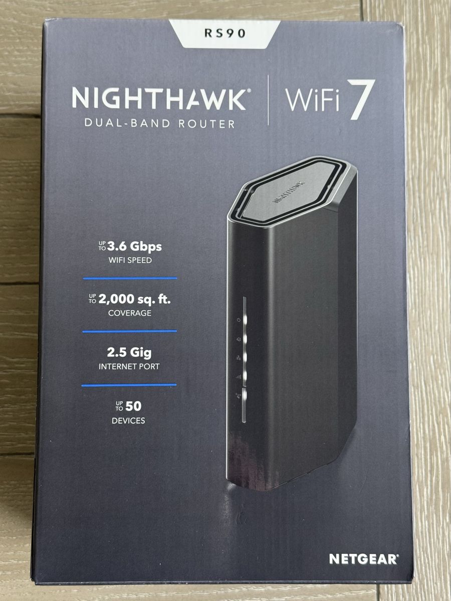 Netgear Nighthawk RS90 Wifi 7 Wireless Router
