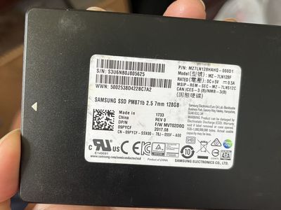 SSD 128GB & Kingston 120GB 2.5" SATA SSD .still good